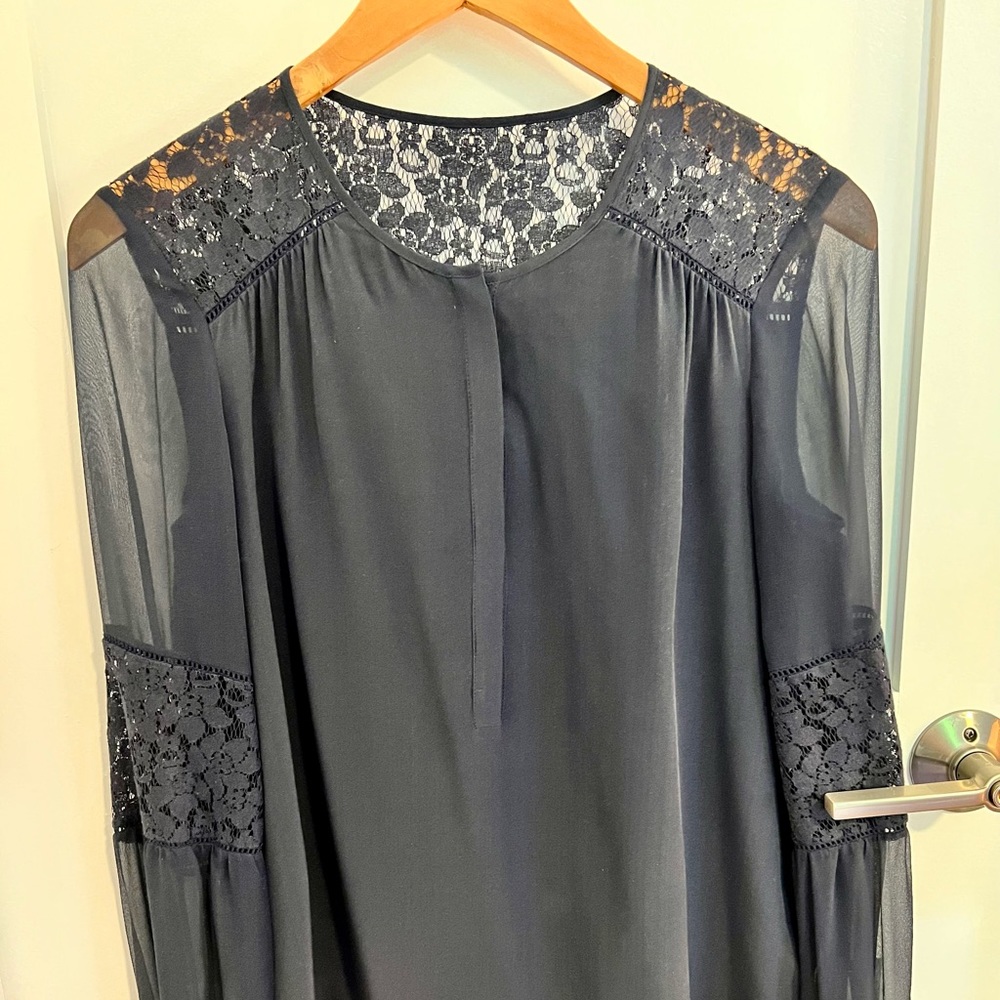 Rebecca Taylor size 2 sheer top